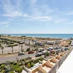 Blue Light - Vue - Dernier Etage - Parking - Climatisation - Village Naturiste 아파트 아그
