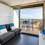 아파트 Blue Light - Vue - Dernier Etage - Parking - Climatisation - Village Naturiste 아그