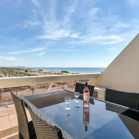 Village Naturiste R4n - Le Blue Light Heliopolis Sea View Luxe Apartment
